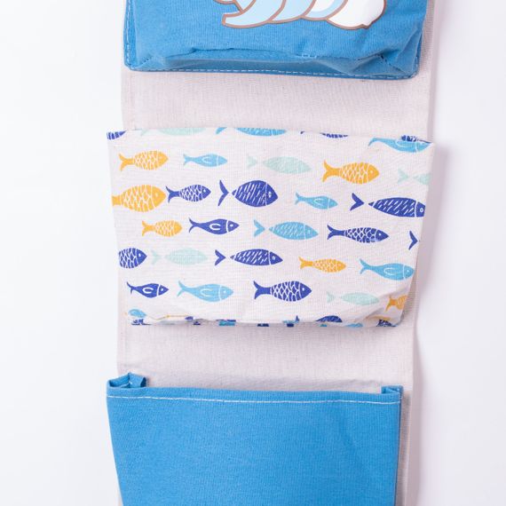 Підвісний органайзер на 5 відділень 20×58 (см) Синій HP-41-13BL | Зображення 7