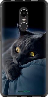 Чохол на Xiaomi Redmi Note 4X Димчастий кіт "825u-951-2448"