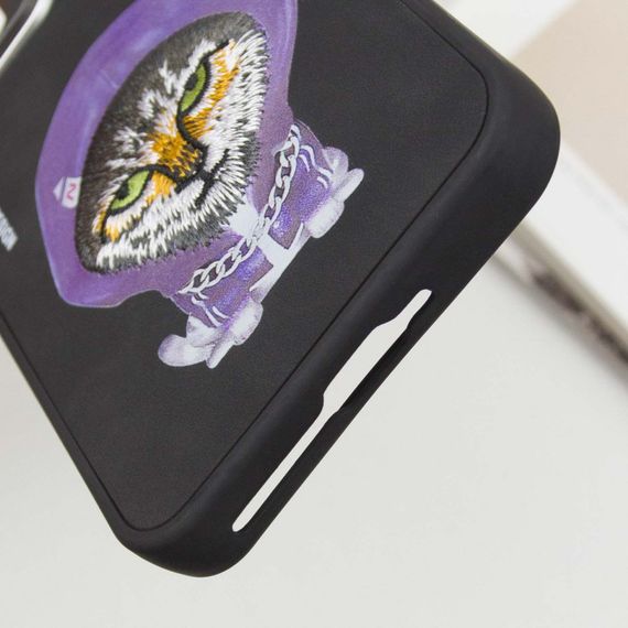 TPU+PC чохол Friends для Samsung Galaxy A16 4G/5G Black Cat | Зображення 5