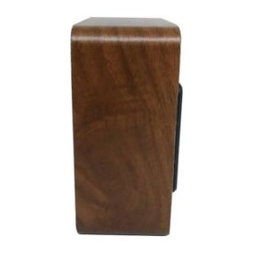 Настольные часы VST 872 Коричневое дерево (зеленая подсветка)