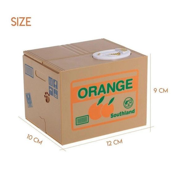 Дитяча сейф скарбничка злодюжка монет FS-331 у коробці | Зображення 3