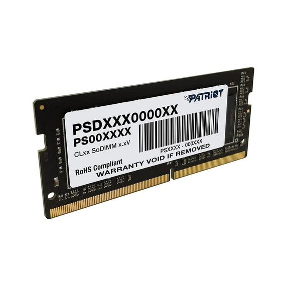 Модуль пам'яті для ноутбука SoDIMM DDR4 8GB 2666 MHz Patriot (PSD48G26662S) | Зображення 2