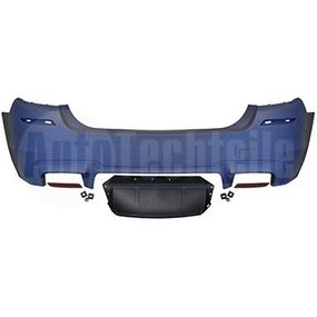 Бампер задній BMW 5 F10 10-16 (з отв.PDC, 2Т2-сторонн.вихлоп.) -M5-), 715 5120