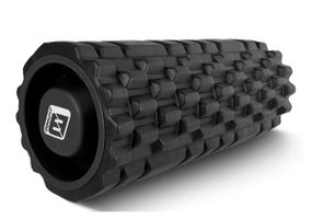 Масажний ролик EasyFit Grid Roller 33 см v.1.1 Чорний (EF-2020a-BK)