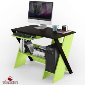 Компьютерный стол Comfy-Home Zhuk Zhuk ВенгеЗеленая вода