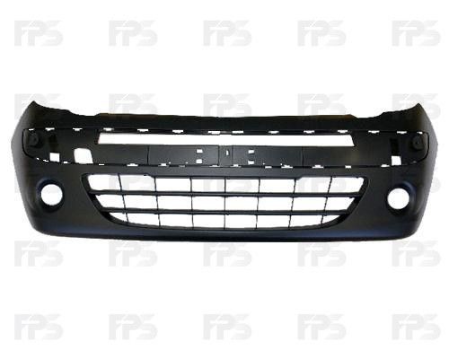Бампер передний Renault Kangoo '09-13 без накладок (FPS) 7701478153