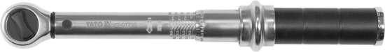 Ключ динамометричний YATO : квадрат 3/8", F= 6- 30 Нм, L= 295-316 мм YT-07730