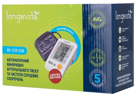 Автоматичний тонометр Longevita BP-1319 (BP-1319)