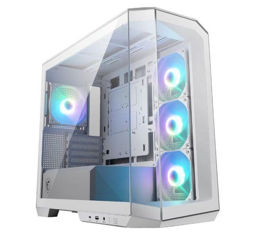 Игровой ПК Ice MAG PANO 110R PZ WHITE Tower / AMD Ryzen 5 8400F (6 (12) ядер по 4.2 - 4.7 GHz) / 16 GB DDR5 / 960 GB SSD / nVidia GeForce RTX 5060, 8 GB GDDR7, 128-bit | Зображення 1