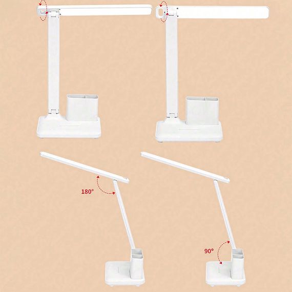 Настільна лампа з акумулятором U&P A6 7W White (PRN-A6-WT) | Зображення 7