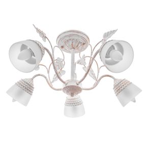 Люстра потолочная для гостиной E14 40W WH (BKL-489S/5)
