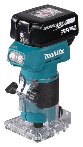 Фрезер акумуляторний Makita DRT52Z (6 мм, 30000 об/хв, BL, LXT 18 В, без акумулятора та зарядного пристрою) | Зображення 1