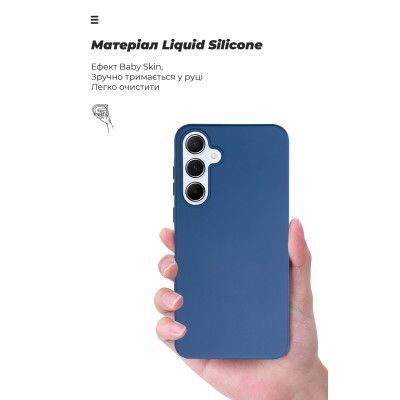 Чехол для мобильного телефона Armorstandart ICON Case Samsung A55 5G (A556) Dark Blue (ARM74324) | Зображення 6