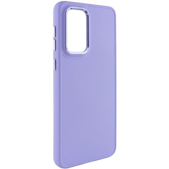 TPU чохол Bonbon Metal Style для Samsung Galaxy S23 Ultra, Фіолетовий