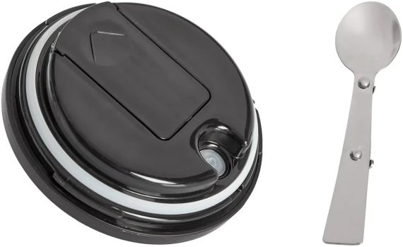 Харчовий термоконтейнер Haers HR-2300-17 2.3l Black | Зображення 4