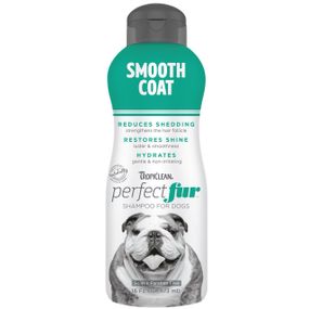 Шампунь для собак з гладкою шерстю TropiClean Perfect Fur, 473 мл