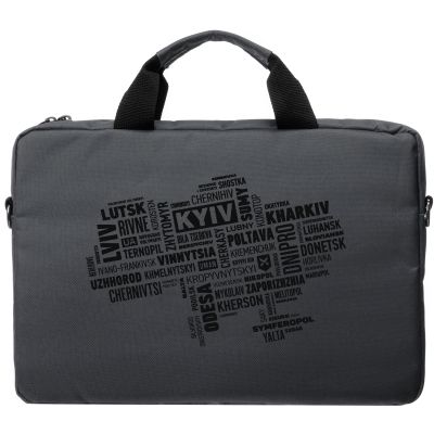 Сумка для ноутбука Vinga 15.6&quot; NB1502 Gray, black print (NB1502UBGY) | Зображення 3