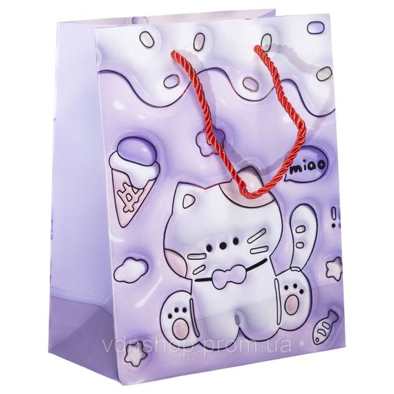 Набір подарункових пакетів з паперу 12 (шт.) картонні гарні пакети для подарунків 18×10×22.5 (см) HP-10359-20 | Зображення 6