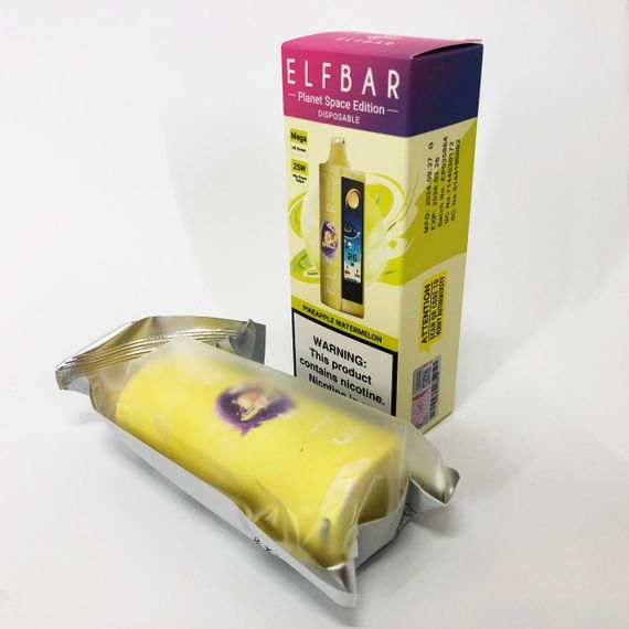 ELF BAR Planet 25000. Ананас Арбуз (Pineapple Watermelon) | Зображення 2