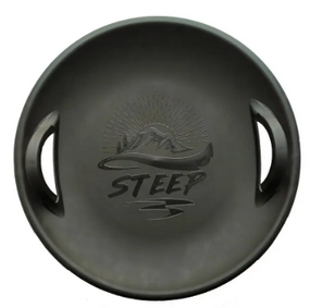 Санки-ледянка (круглі)  "Steep",  колір чорний