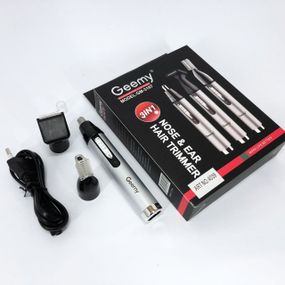 Тример для бороди GEMEI GM-3107 3в1, Машинка чоловіча для гоління, Машинка для VQ-163 стрижки бороді