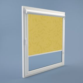 Рулонная штора Rolets Натура 2-1895-1050 105x170 см закрытого типа Желтая