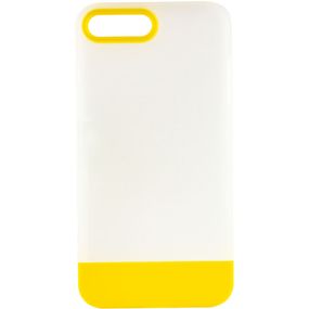 Чохол TPU+PC Bichromatic для Apple iPhone 7 plus / 8 plus (5.5") Силікон, Matte / Yellow