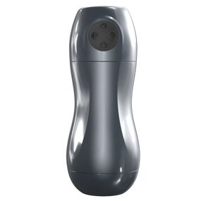 Вібромастурбатор Dorcel BLOWJOY VIBE, ефект всмоктування, Сірий