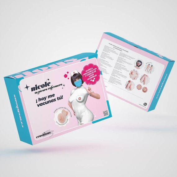 Секс-лялька з трьома робочими отворами, зі знімним мастурбатором, бежева, 155 см sexstyle | Зображення 8