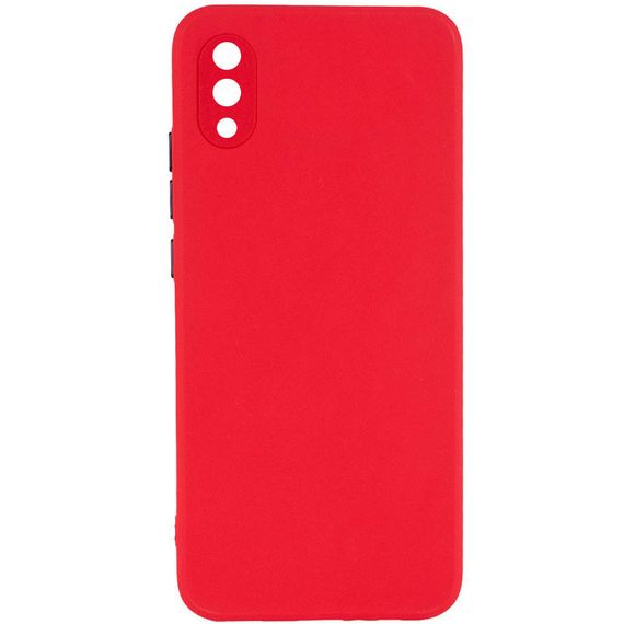 Чохол TPU Square Full Camera для Samsung Galaxy A02, Червоний | Зображення 1