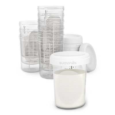 Контейнер для зберігання продуктів Suavinex , молока, 10 шт (304594)