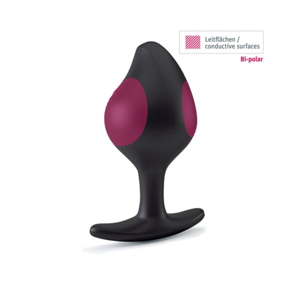 Силіконова анальна пробка Mystim Rocking Force L для електростимулятора, діаметр 4,7 см | Зображення 1