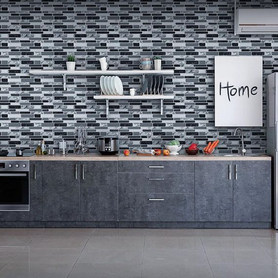 Самоклеюча поліуретанова плитка під мармур 305х305х1мм SW-00001174 | Зображення 8