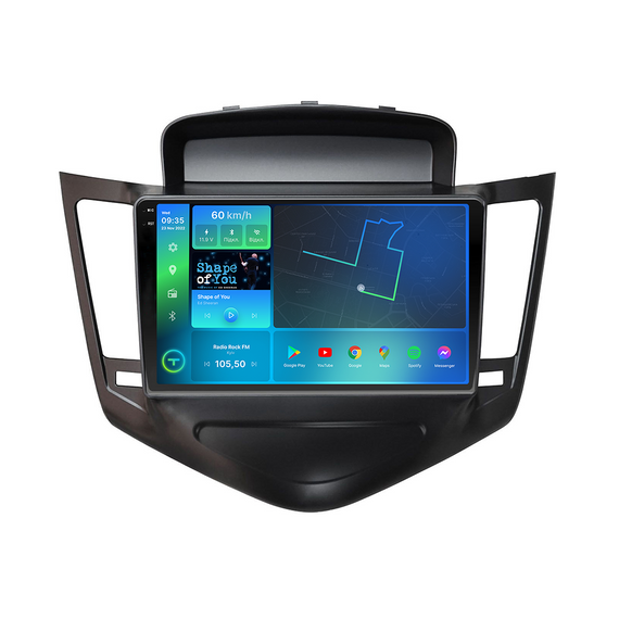 Штатна магнітола Torssen 2K Chevrolet Cruze 11-16 FL9 4+64Gb 4G Carplay DSP | Зображення 1