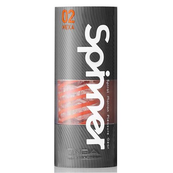 Мастурбатор Tenga Spinner 02 Hexa з пружною стимулювальною спіраллю всередині, стандартна спіраль Sex Aura | Зображення 2
