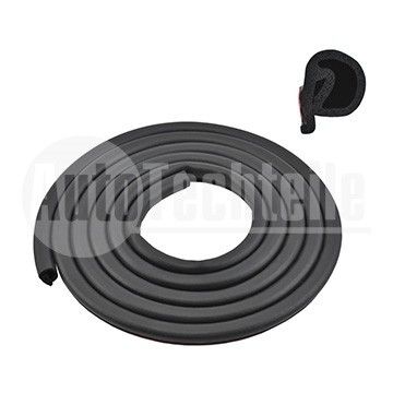 Уплотнитель двери передней левой наружный VW Caddy 04-20, AutoTechteile, 383 7027, 8370.27