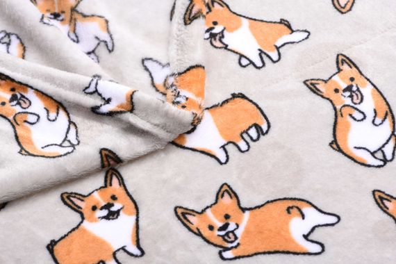 Плед Ardesto Flannel 160х200см коргі (ART0109PB) | Зображення 2