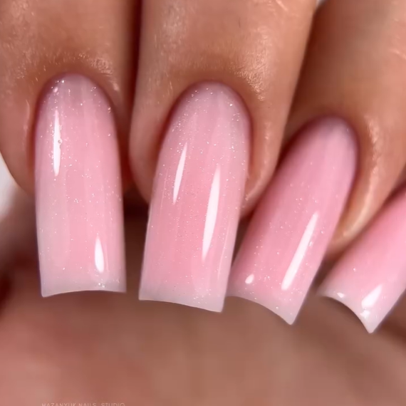 Гель для нарощення нігтів Valeri Builder Gel №21 (рожевий з шимером) 15мл