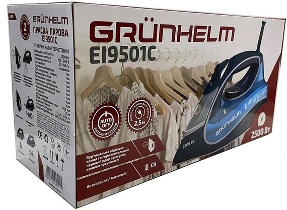 Праска Grunhelm EI9501С 2500 Вт | Зображення 5