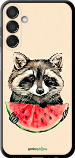 Чохол на Samsung Galaxy F15 Єнотик з кавуном "4605b-3756-2448"