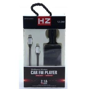 FM модулятор HZ H22 BT для авто с Bluetooth, Авто трансмиттер от прикуривателя, Блютуз MV-148 фм передатчик