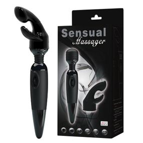 Вібромасажер SENSUAL MASSAGER зі змінною насадкою BW-055011 Sex Aura