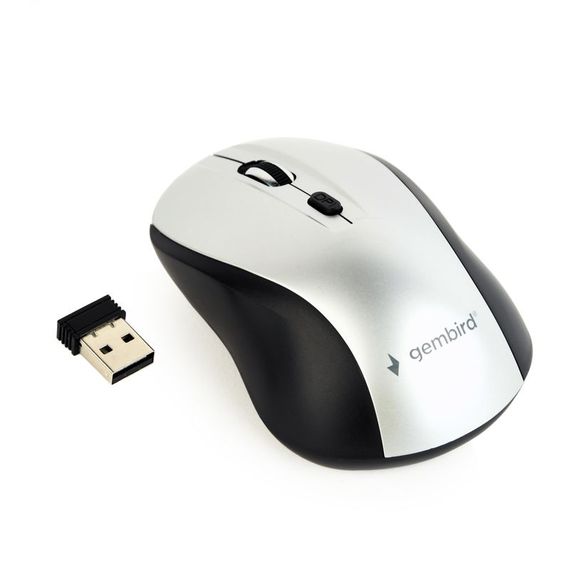 Бездротова оптична мишка Gembird MUSW-4B-02-BS | Зображення 1