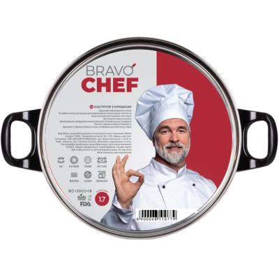 Каструля Bravo Chef 1.6 л Bakelite (BC-2002-18) | Зображення 5