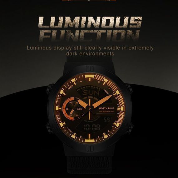 Цифровий Годинник NORTH EDGE HORNET black | Зображення 7