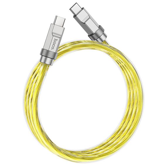 Дата кабель Hoco U113 Solid 100W Type-C to Type-C (1m) | Зображення 2