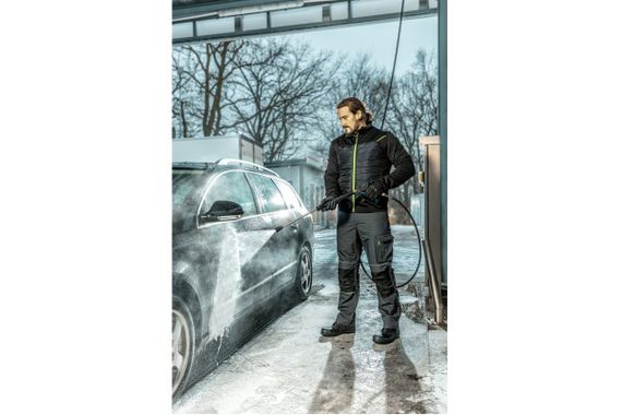 Штани робочі Hoegert LEMBERG HT5K802-1-3XL 65% поліестер, 35% бавовна темно-сірі, 3XL (58) | Зображення 6