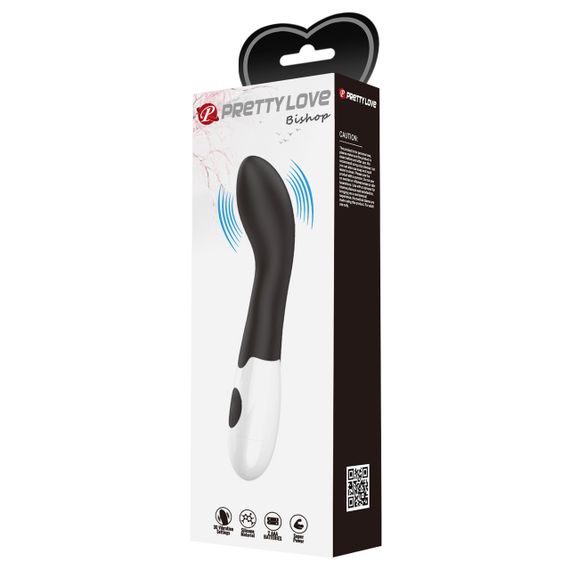 Вибратор PRETTY LOVE Bishop black 30 function Sex Aura | Зображення 3