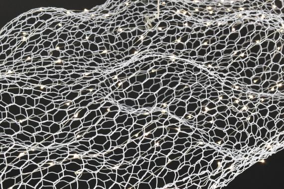 Люстра світлодіодна підвісна LED світильник для квартири на стелю лед 27664 Білий 25-200х45х100 см. | Зображення 8