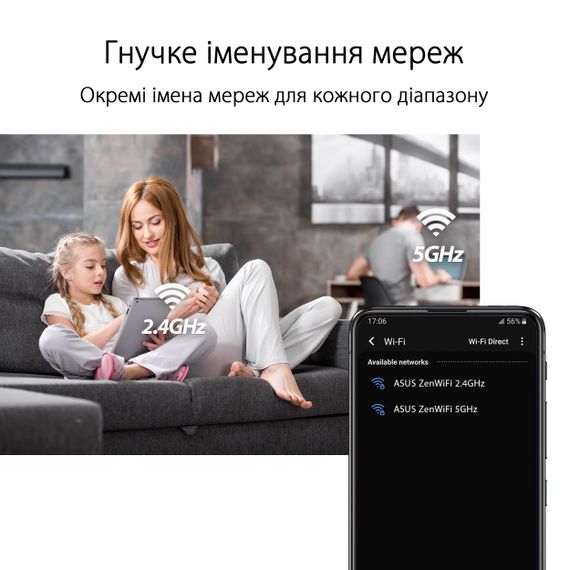 Маршрутизатор ASUS ZenWiFi XD5 3PK AX3000 1xGE LAN 1xGE WAN MU-MIMO MESH (90IG0750-MO3B20) | Зображення 5